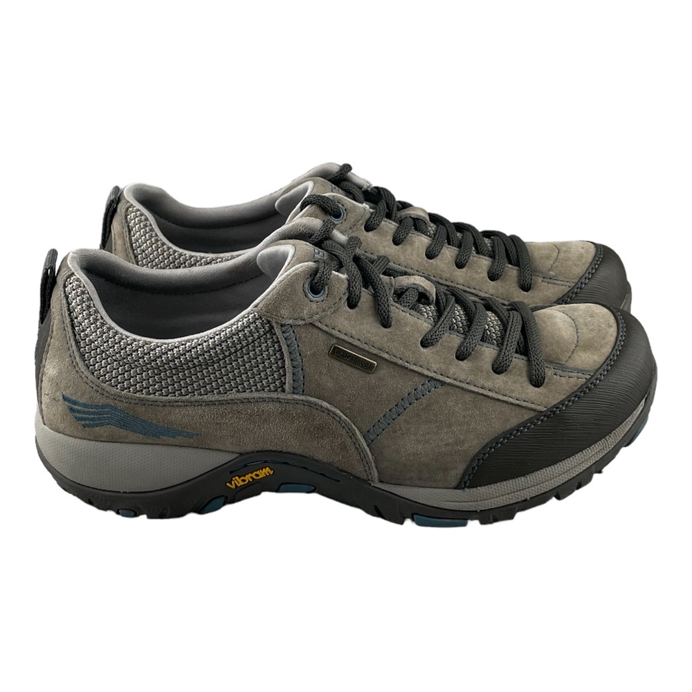 Dansko Womens Suede Paisley Grey/Blue Hiking Shoes EUR 38 7.5-8